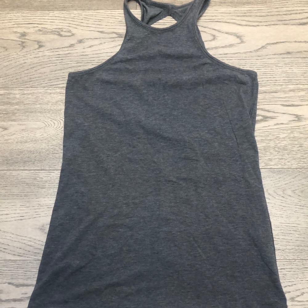 Lululemon dark grey tank top